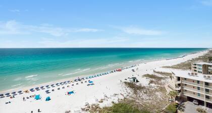 🌴Gulf Front-Balcony-Indoor/OutdoorPool-Splash Pad-1BR SunDestin 1008