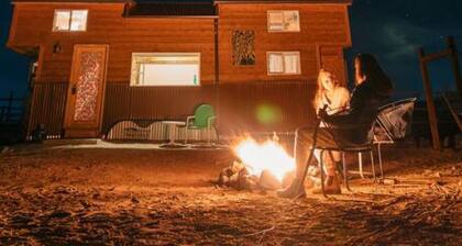 The Green Fish- Skylight Loft @Triple View Tiny`s