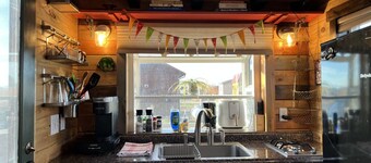 The Green Fish- Skylight Loft  @Triple View Tiny`s