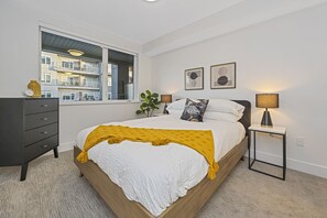 1 室のベッドルーム、WiFi、ベッドシーツ