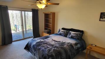 5 chambres, bureau, Wi-Fi gratuit, draps fournis