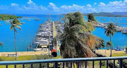 Ocean/Marina view condo “Isleta” in Fajardo PR