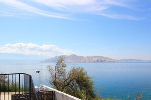 Udsigt fra overnatningsstedet