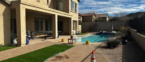 Alberca al aire libre