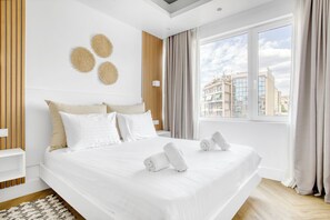 Superior Suite Kallirrois 89 | Sábanas de algodón egipcio y ropa de cama de alta calidad