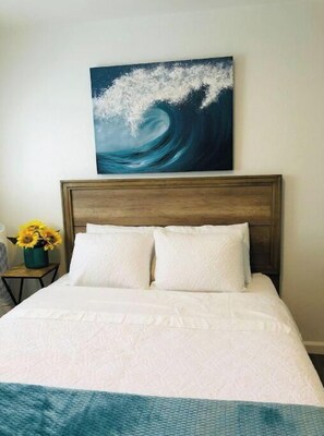 1 habitación, tabla de planchar con plancha, wifi gratis y ropa de cama 
