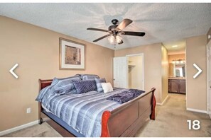 3 habitaciones, wifi y ropa de cama 