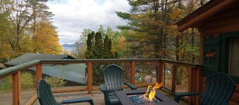 The Owl of Lake George 2 BR deck lake views fireplace