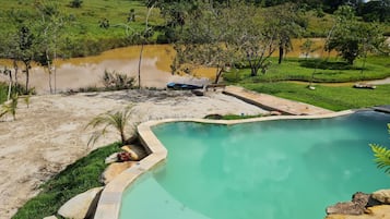 Una piscina techada