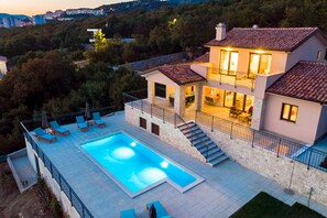 Alberca al aire libre 