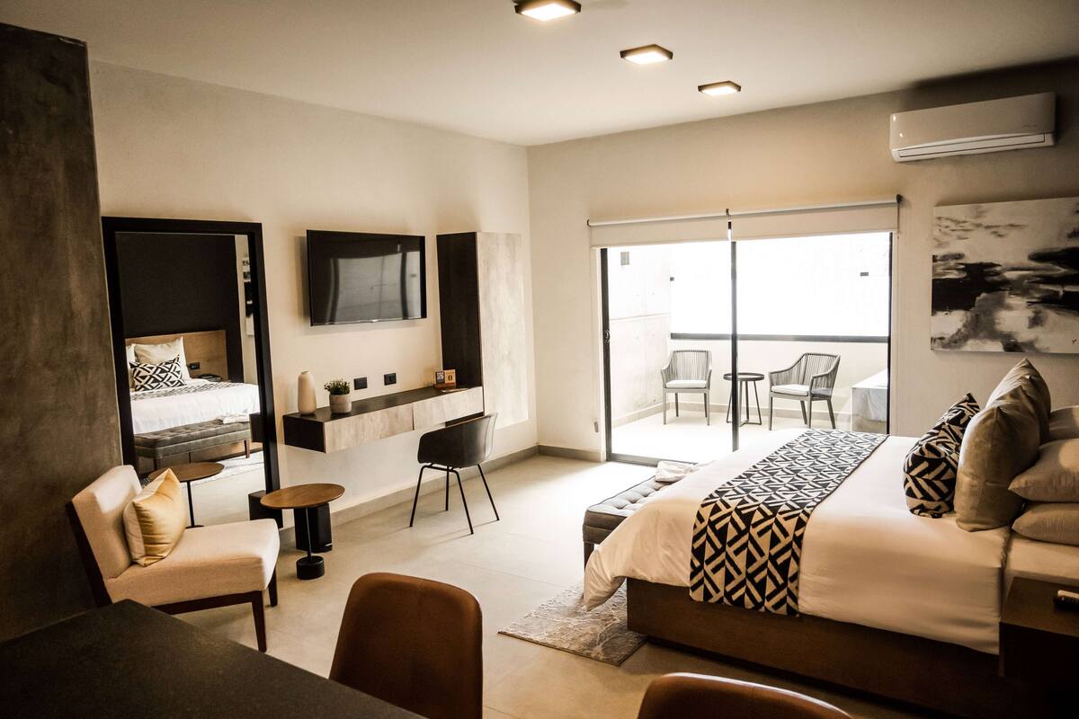 Suite, 1 Tempat Tidur King, Bebas Asap Rokok | Wi-Fi gratis dan seprai linen