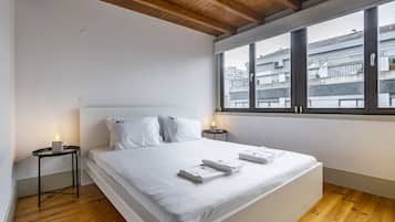 2 soverom, strykejern/-brett, wi-fi (inkludert) og sengetøy