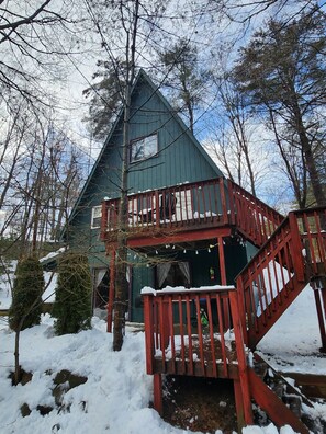 Exterior - Lake George Chalet - The Pines Chickadee #29 (Lake George)