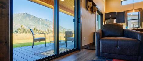 TV connectée, cheminée