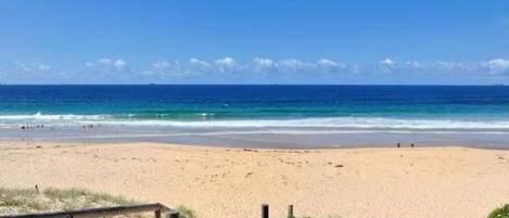 Beach nearby, sun-loungers