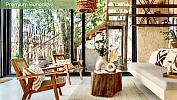 Smart TV, books, stereo