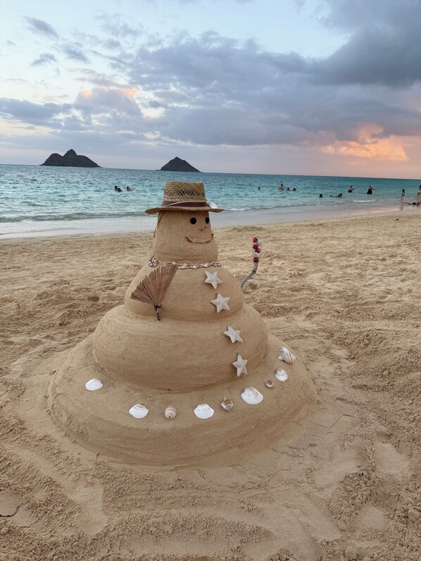 Beach nearby, sun loungers, beach towels - Cool retreat at the entrance to Lanikai-Very Close to Beach-3 Primary Bedrooms (Kailua)