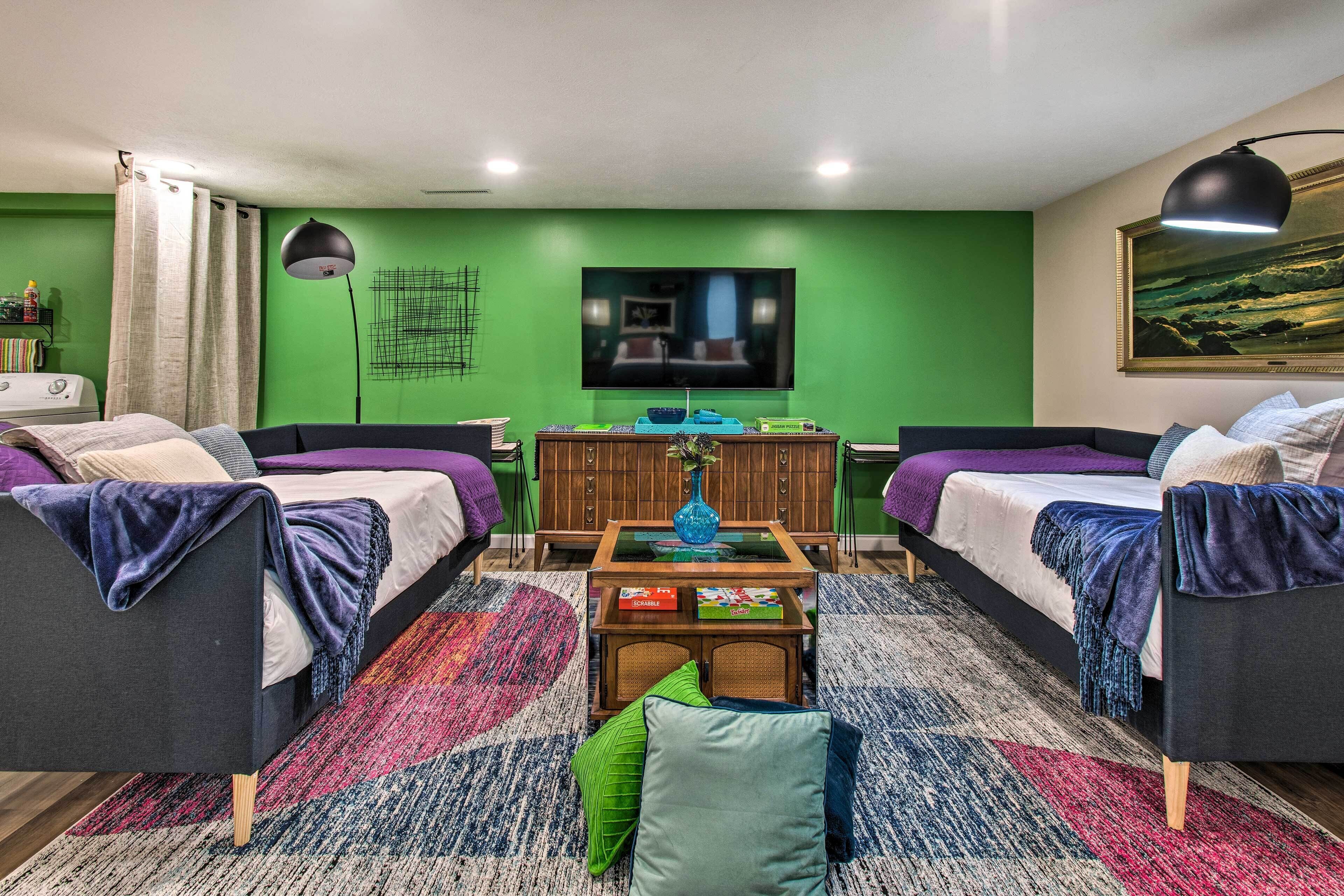 3 bedrooms, iron/ironing board, travel crib, WiFi
