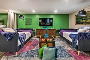 3 bedrooms, iron/ironing board, travel crib, WiFi