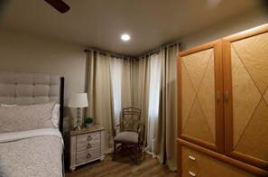 4 dormitorios, tabla de planchar con plancha, wifi gratis y ropa de cama