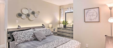 2 habitaciones, tabla de planchar con plancha, wifi y ropa de cama