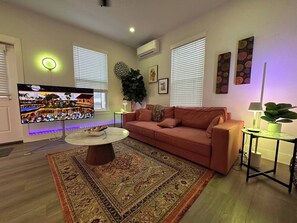 Smart TV, music library, stereo, computer monitors - New Luxury Smart Home w Courtyard (Fayetteville)