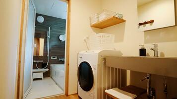 Free toiletries, hair dryer, slippers, bidet