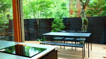 (TOKI) A Private Three-Bedroom Villa with a Garden, Foot Bath, and Kitchen | View from room