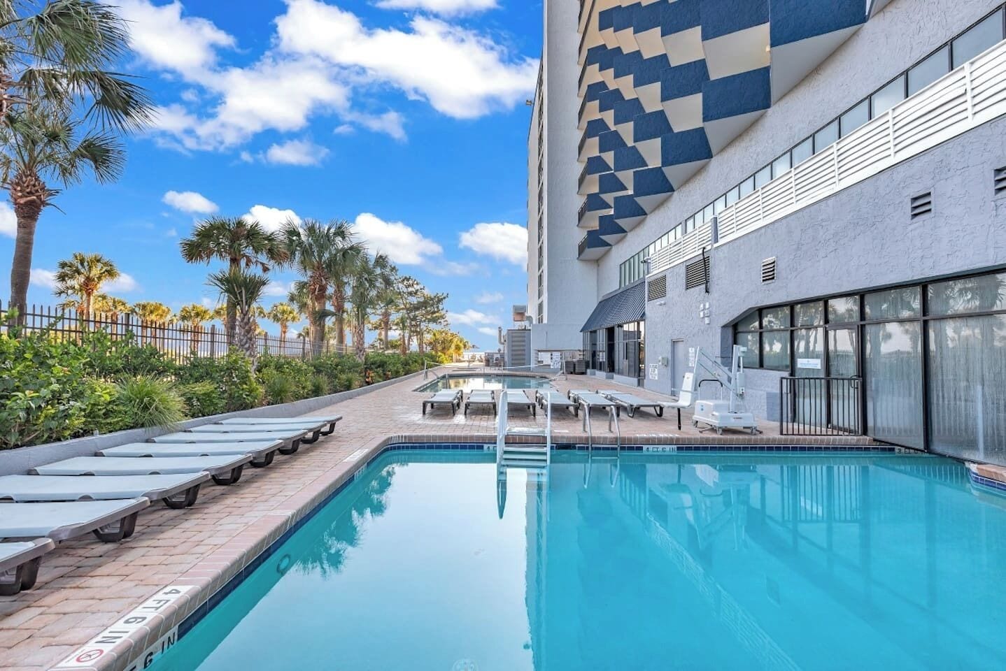 Indoor pool, a heated pool