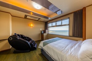 Special Room Ruri, Non Smoking | Down comforters, in-room safe, blackout drapes, iron/ironing board - Choshi Grand Hotel (Choshi)