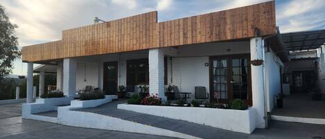 Fassade der Unterkunft