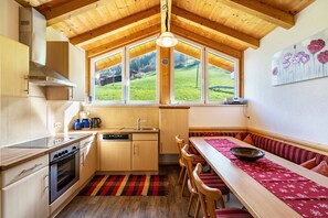 Kühlschrank, Ofen, Herdplatte, Geschirrspüler