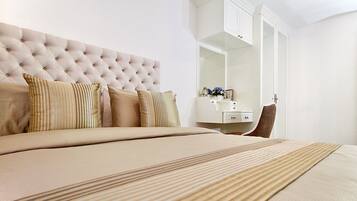 1 bedroom, desk, free WiFi, bed sheets