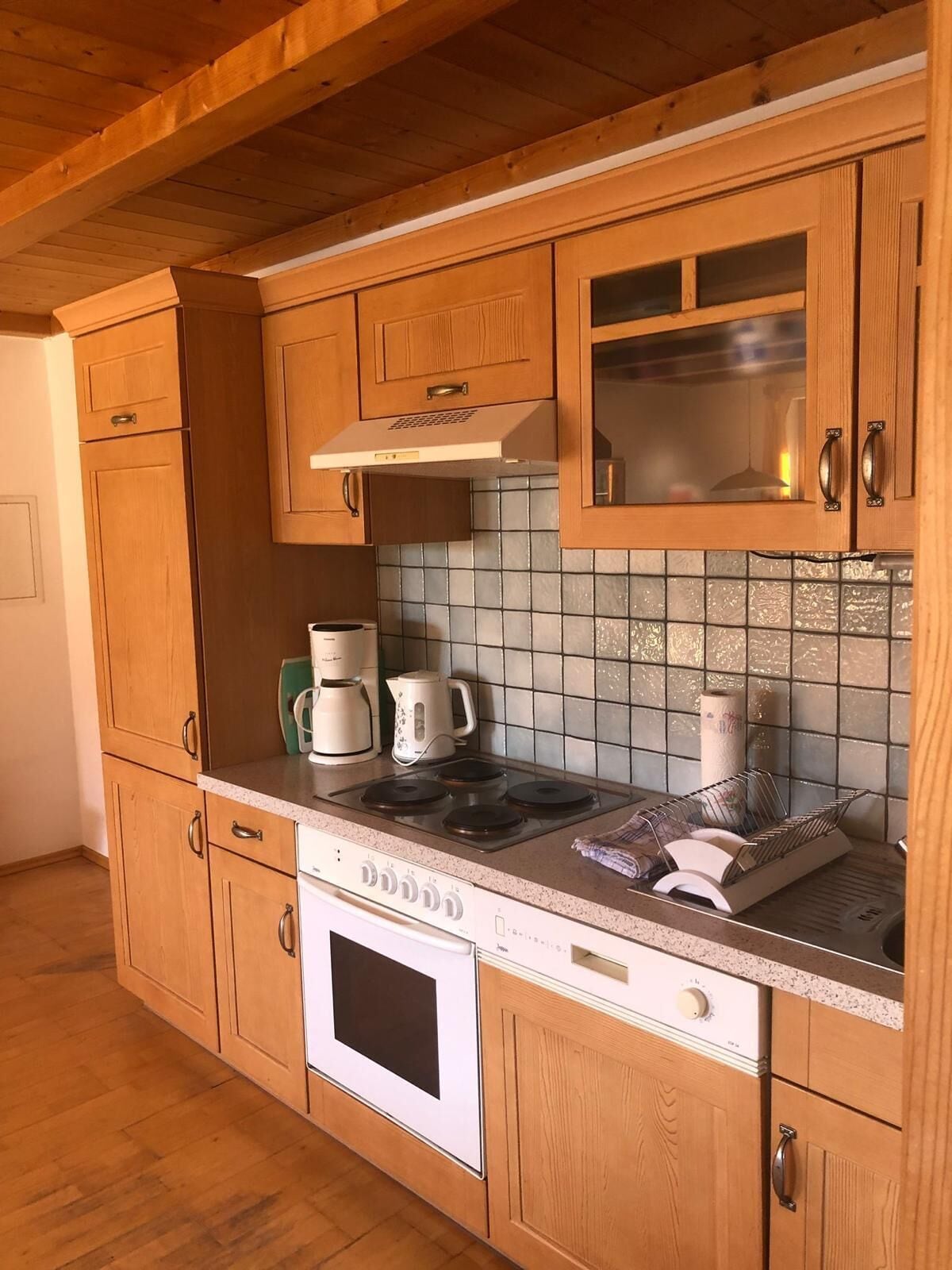 Kühlschrank, Ofen, Herdplatte, Geschirrspüler