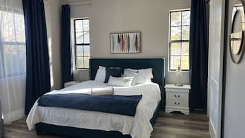 1 slaapkamer, een bureau, een strijkplank/strijkijzer, gratis wifi