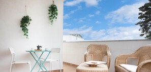 Outdoor dining - Fimar Apartment | two steps from the beach (Porto Cesareo)