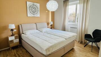 2 Schlafzimmer, kostenloses WLAN, Bettwäsche