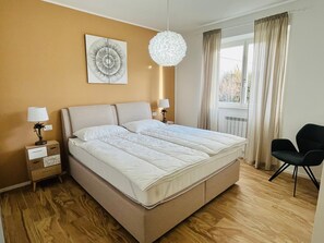 2 habitaciones, wifi gratis y ropa de cama 