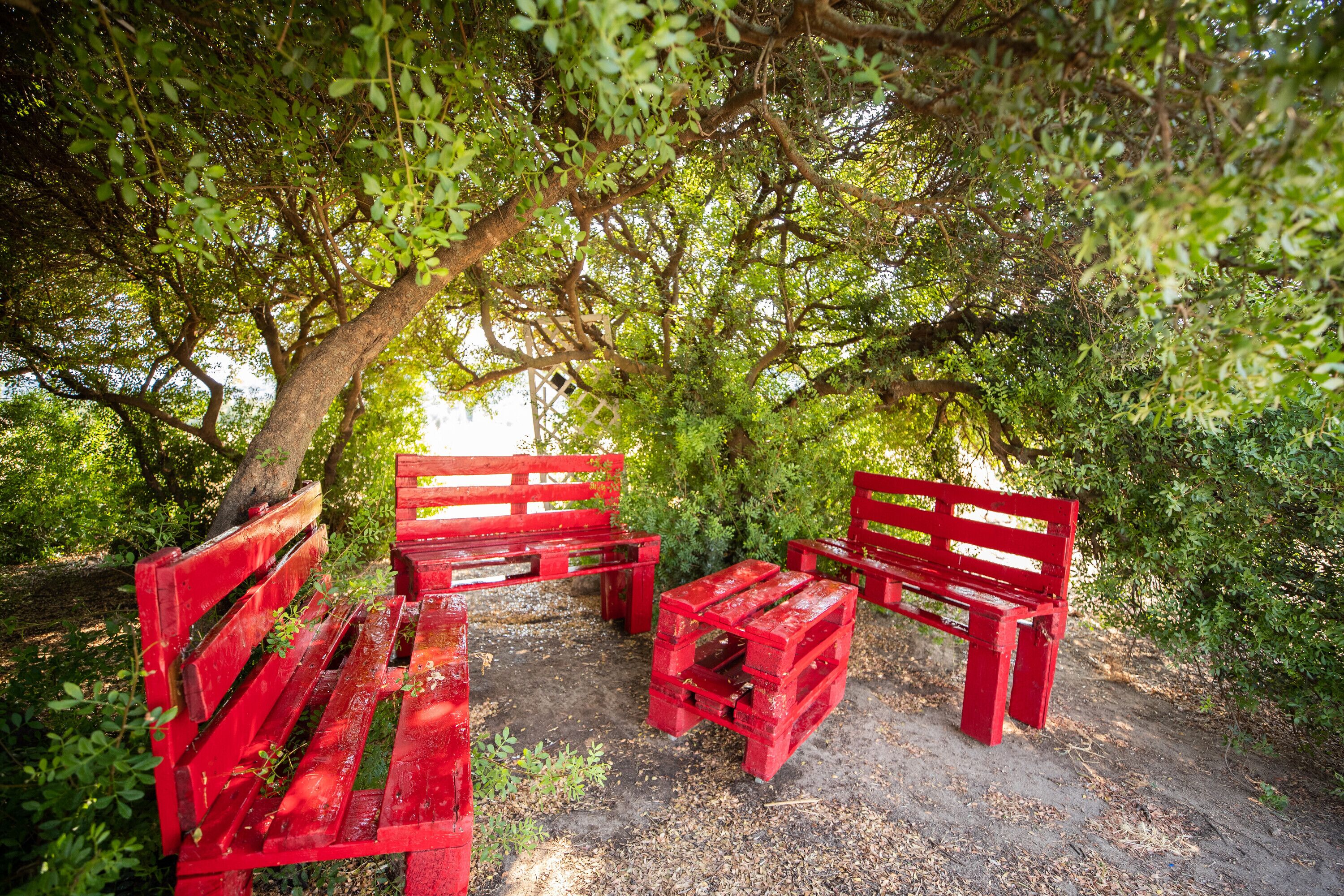Enceinte de l’hébergement