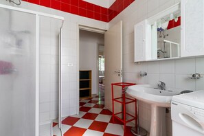 Dusche, Handtücher