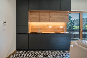 Interior - Apartment 'Pension Grasser' with Mountain View, Private Terrace and Wi-Fi (Ora)