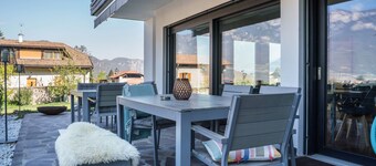 Ferienwohnung 'Pension Grasser' mit Bergblick, privater Terrasse und WLAN