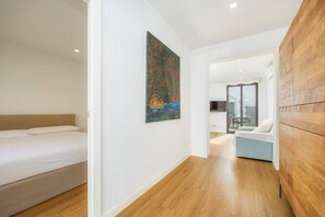 2 makuuhuonetta, silitysrauta/-lauta, ilmainen Wi-Fi, vuodevaatteet