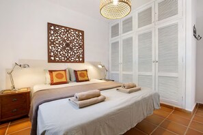 2 makuuhuonetta, ilmainen Wi-Fi, vuodevaatteet