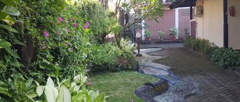 Vue sur le jardin