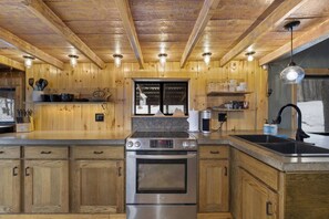 Fridge, microwave, coffee/tea maker, ice maker