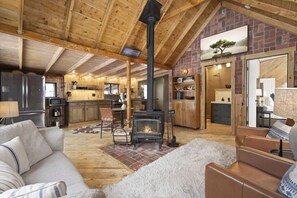 TV, fireplace, DVD player