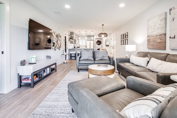 Open Living, Dining & Kitchen beautifully furnished for your comfort!
