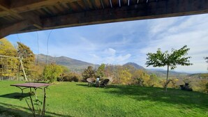 Outdoor dining - Coquet Appartement au Calme (Manteyer)