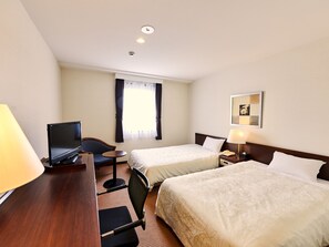 Desk, free WiFi, bed sheets - HOTEL COURTLAND (Nagano)